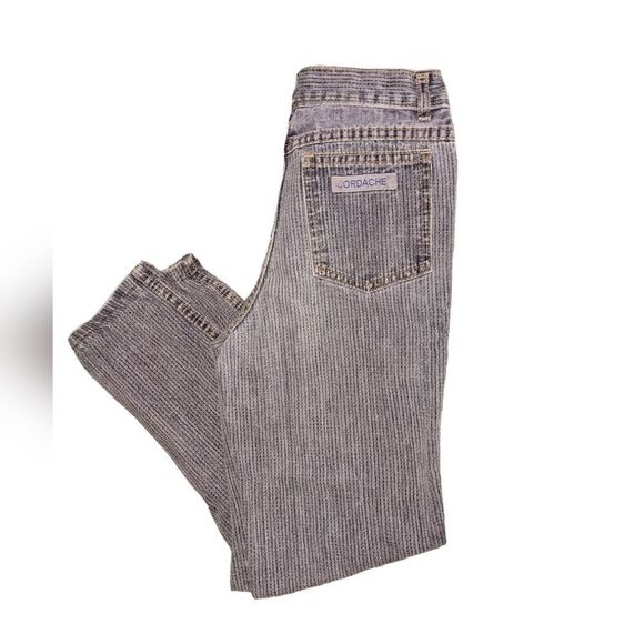 ‎Jordache vintage striped jeans size 12 - Picture 1 of 7